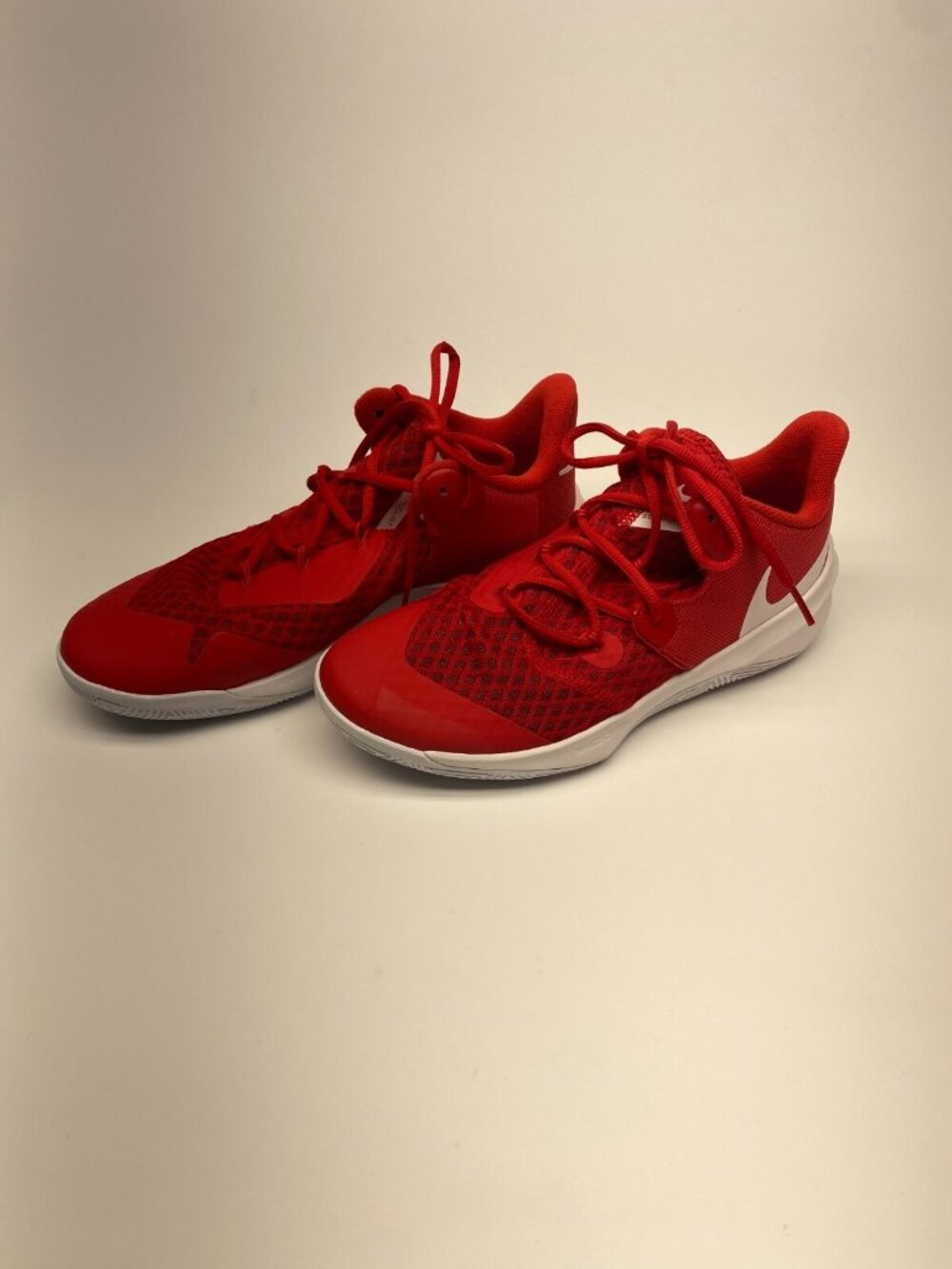 Nike Mens Zoom Hyperspeed Court Volleyball Sneaker Red Shoes  Men's 10